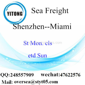 Puerto de Shenzhen LCL consolidación a Miami